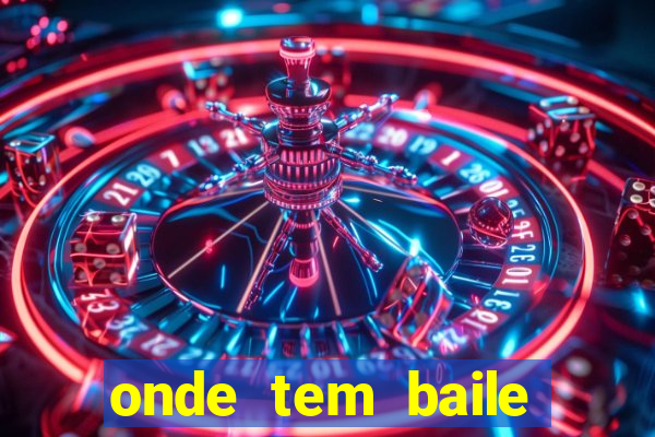 onde tem baile hoje em joinville